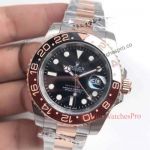 New Rolex Baselworld - Rolex GMT Master II Root Beer Replica Watch Two Tone